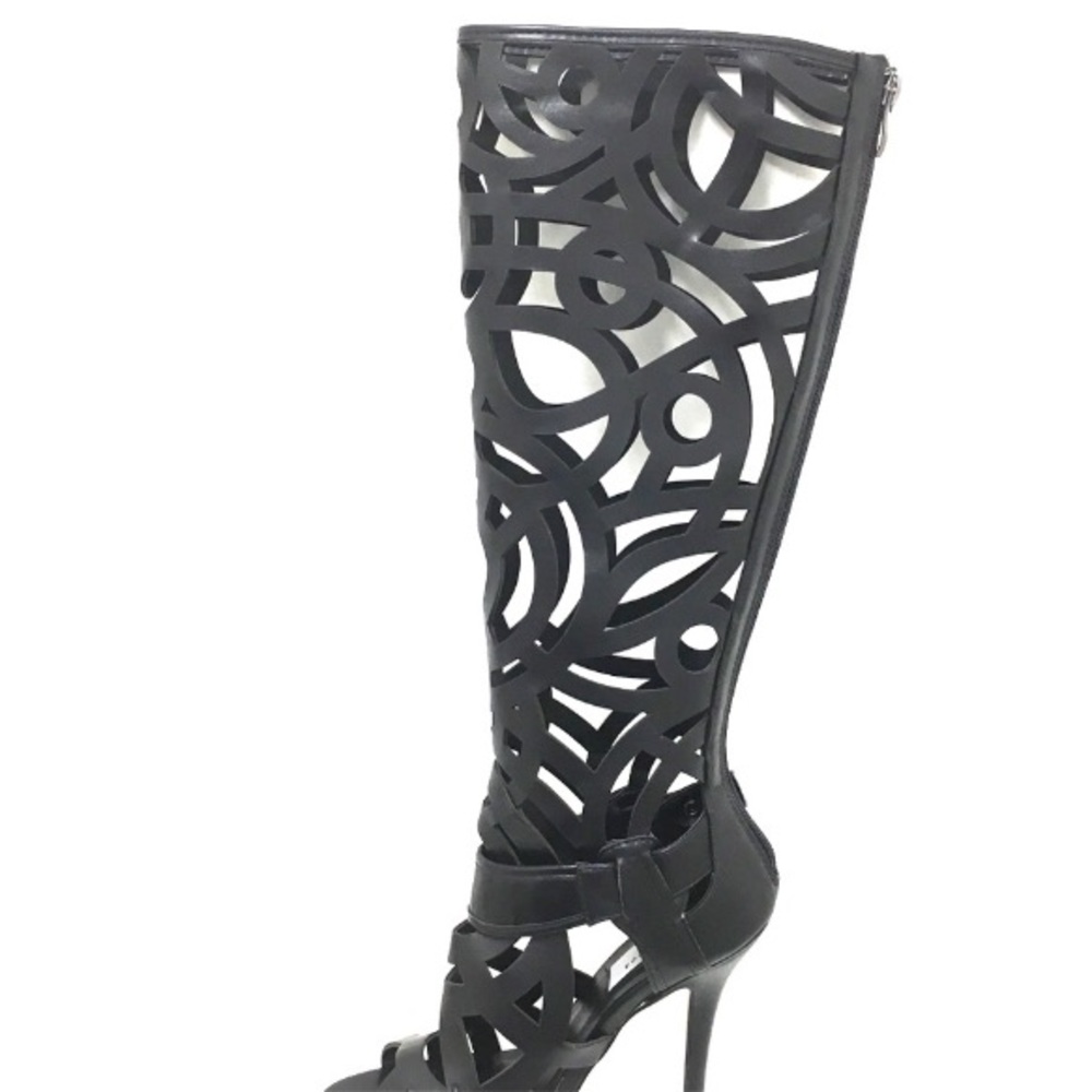 🆕NEW Chelsea & Zoe Open Toe Boots Size 6 - Picture 2 of 5